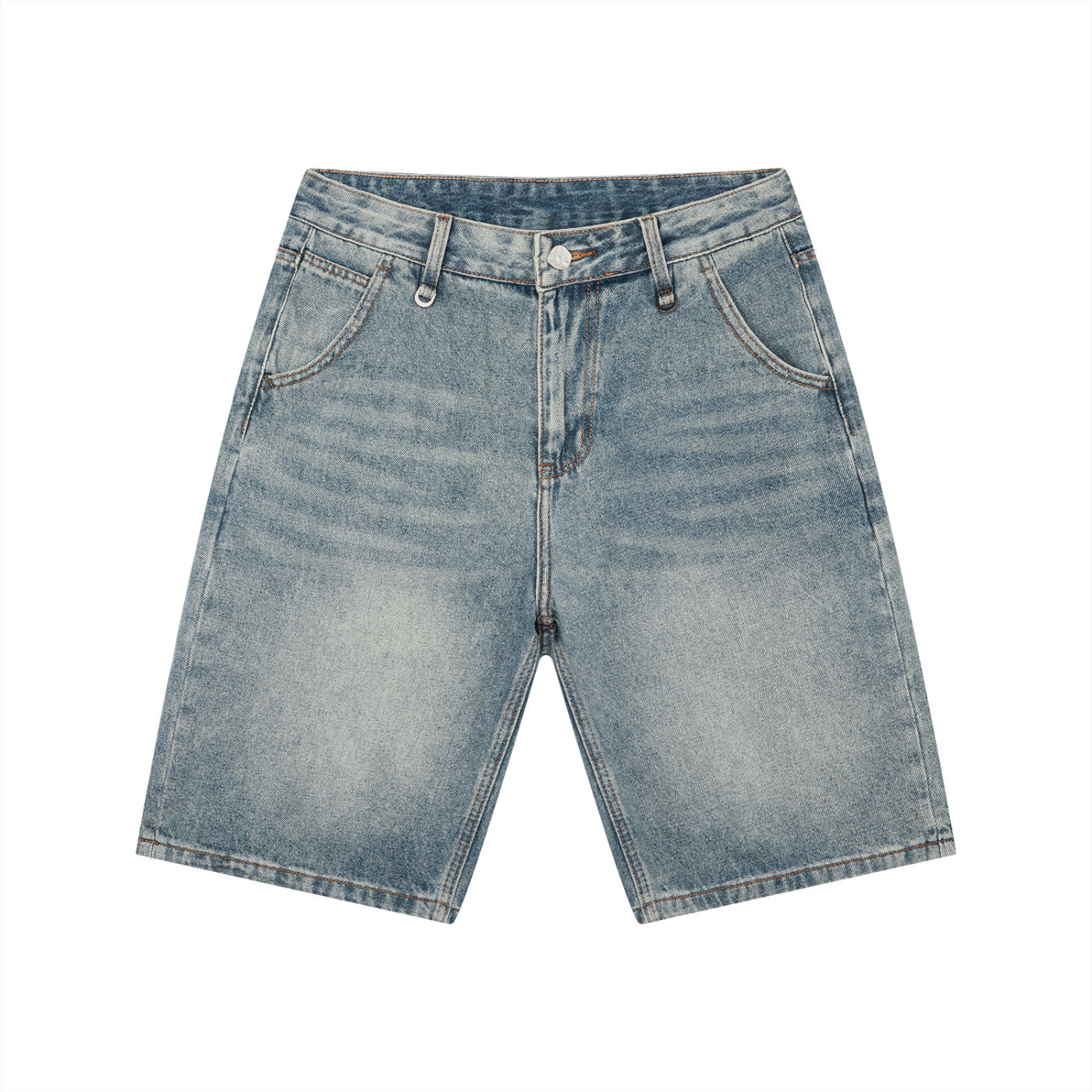Velouri Baggy Jorts - Blue