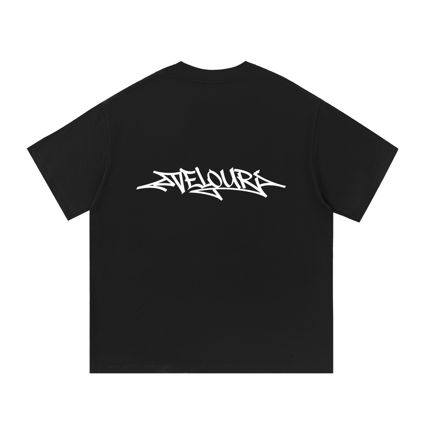 Velouri Graffiti Tee - Black