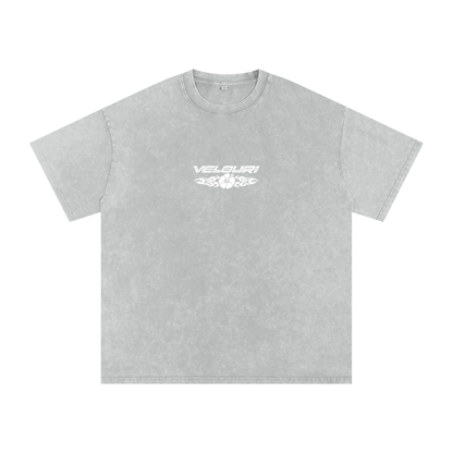 Vintage Velouri Washed Tee - Grey