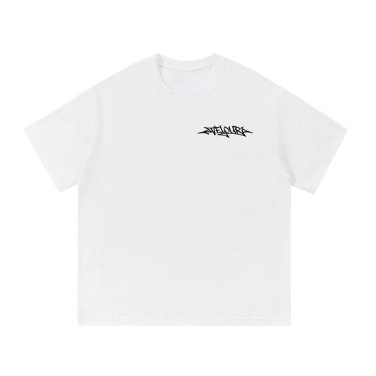 Velouri Graffiti Tee - White