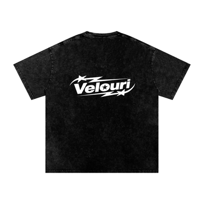Velouri Washed Tee - Black