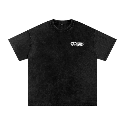Velouri Washed Tee - Black