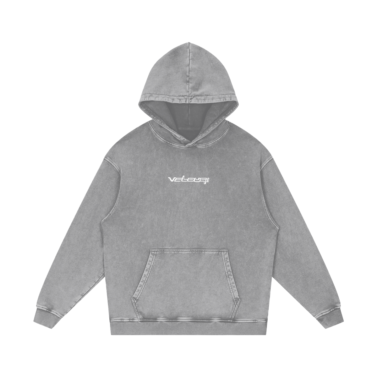 Velouri Washed Tee - Grey