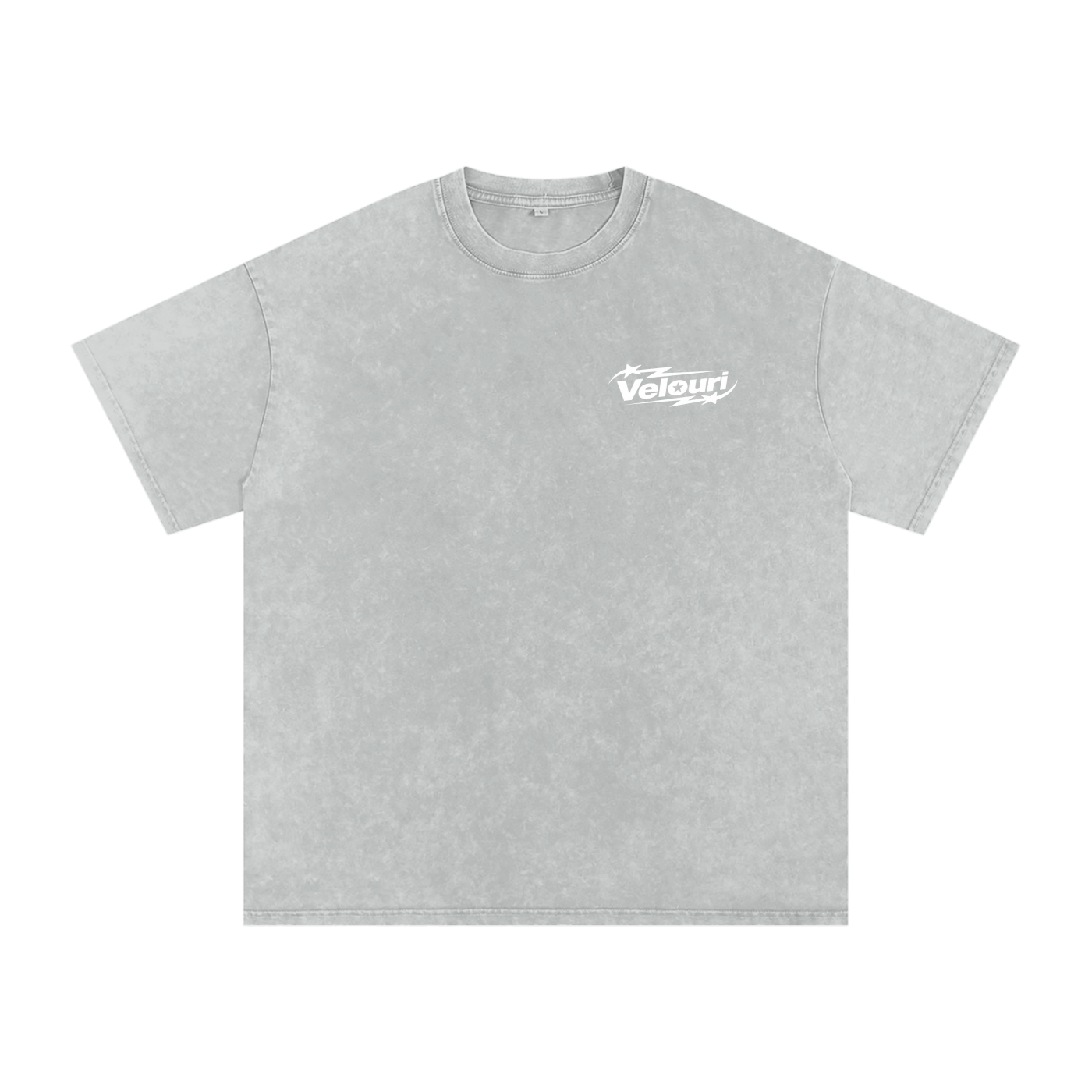 Velouri Washed Tee - Grey