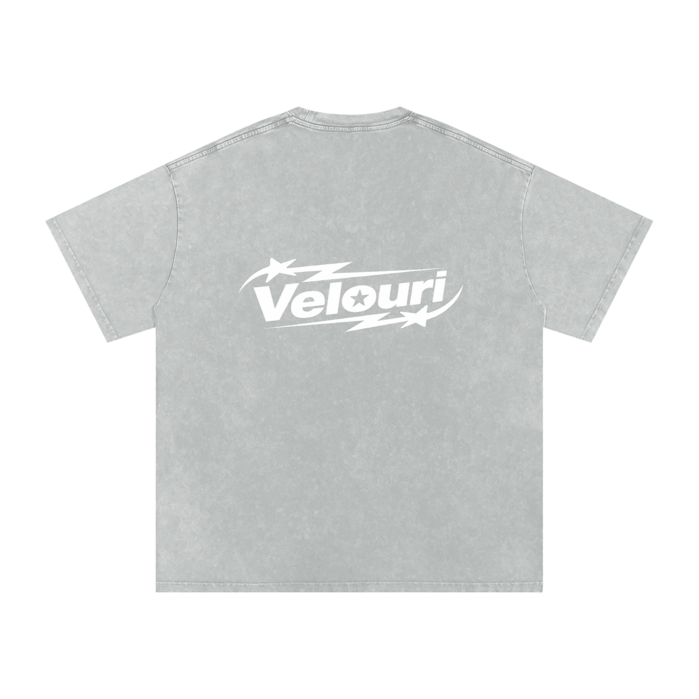 Velouri Washed Tee - Grey