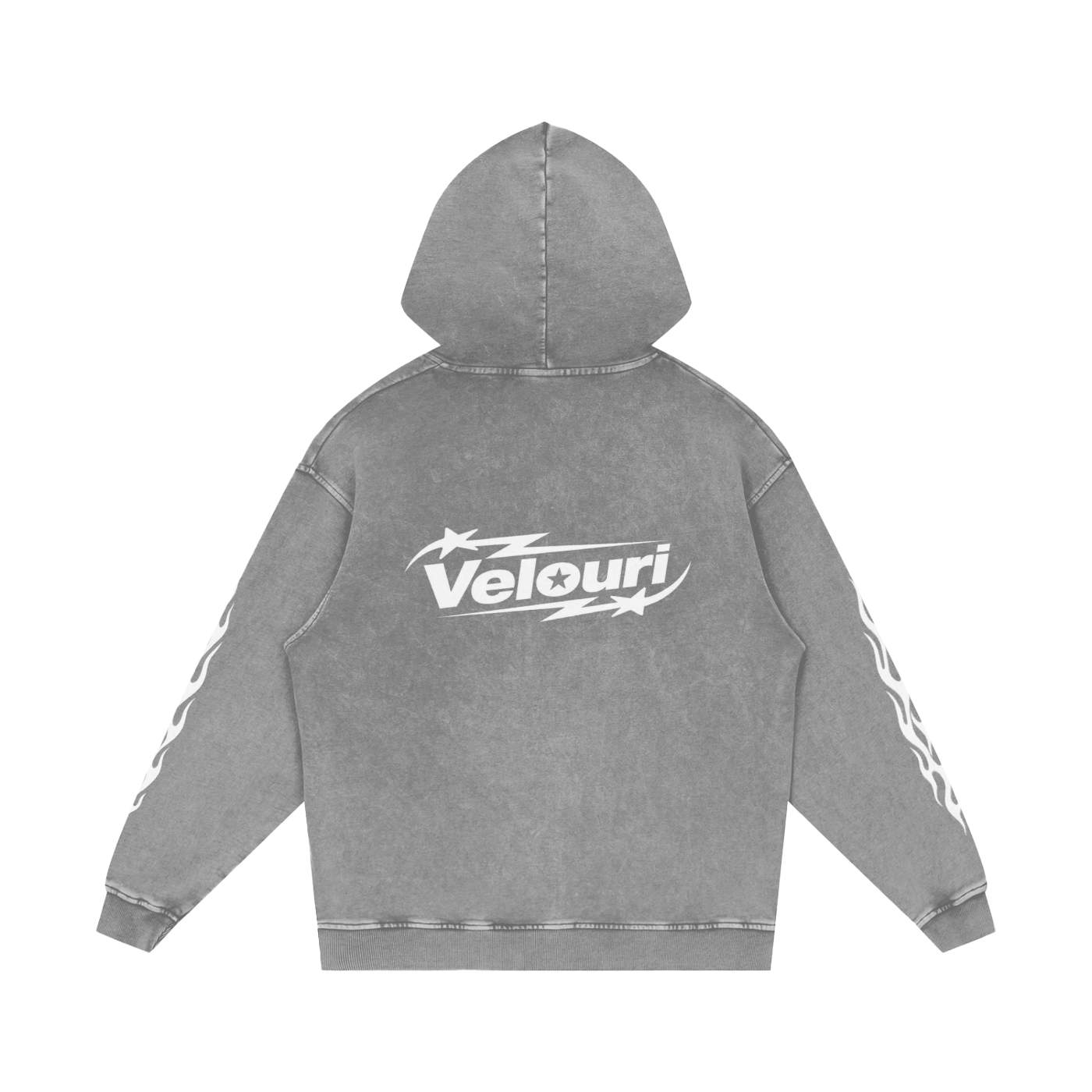 Velouri Washed Tee - Grey