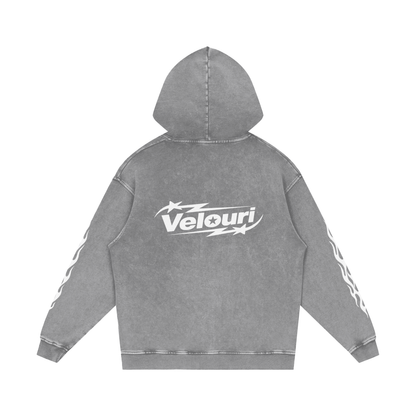 Velouri Washed Tee - Grey
