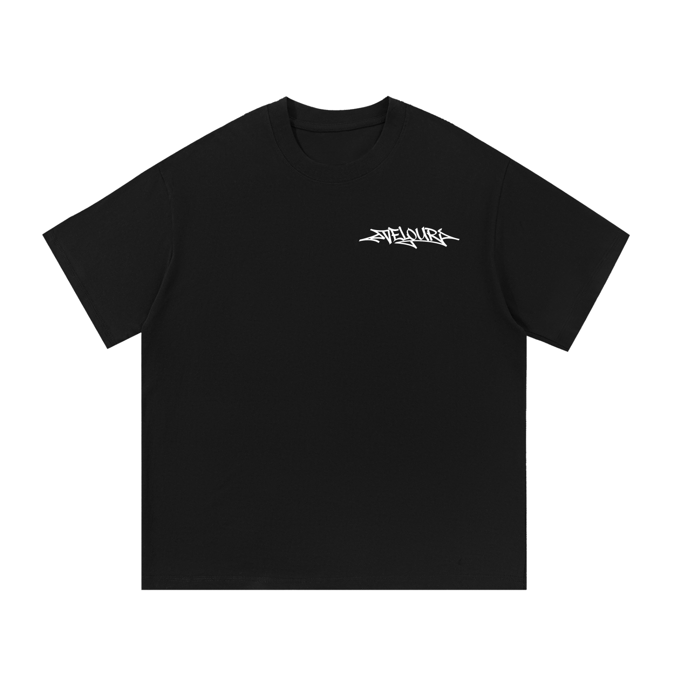 Velouri Graffiti Tee - Black