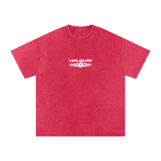 Vintage Velouri Washed Tee - Grey